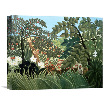 " Exotic Landscape " by Henri Rousseau