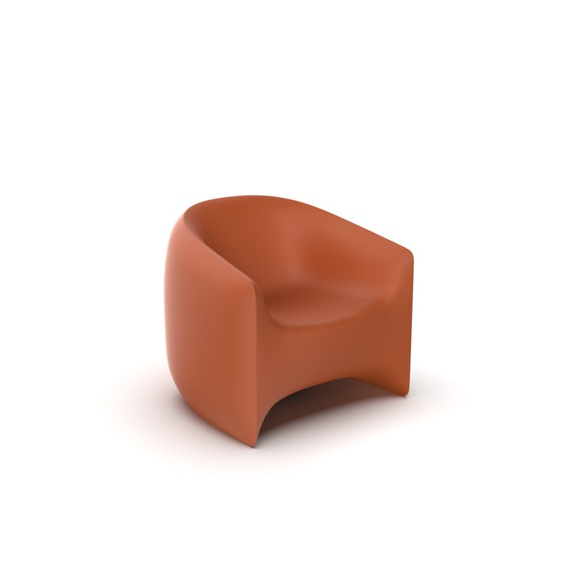 Blow Lounge Chair, Clay