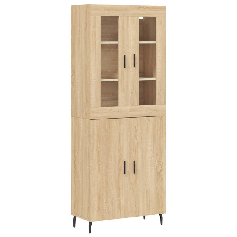 Michaelynn Display Cabinet, Sonoma Oak