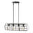 4 - Light Dimmable Geometric Chandelier