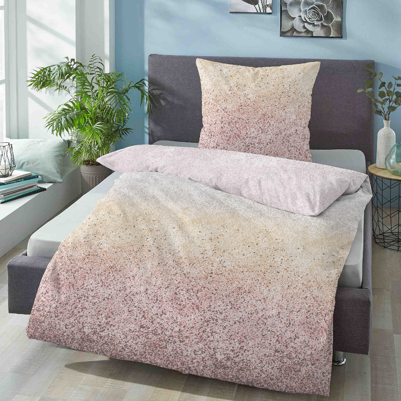 Sateen Duvet Cover Set Set, 155 x 220 cm + 80 x 80 cm 