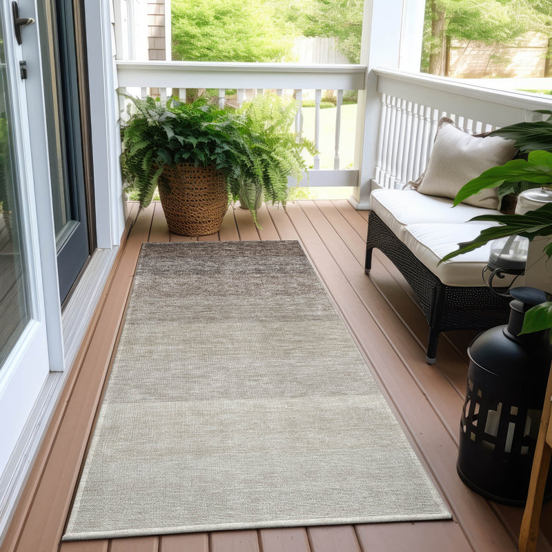  Machine Washable Indoor/Outdoor Kitchen Mat, Runner 2'3" x 7'6"
