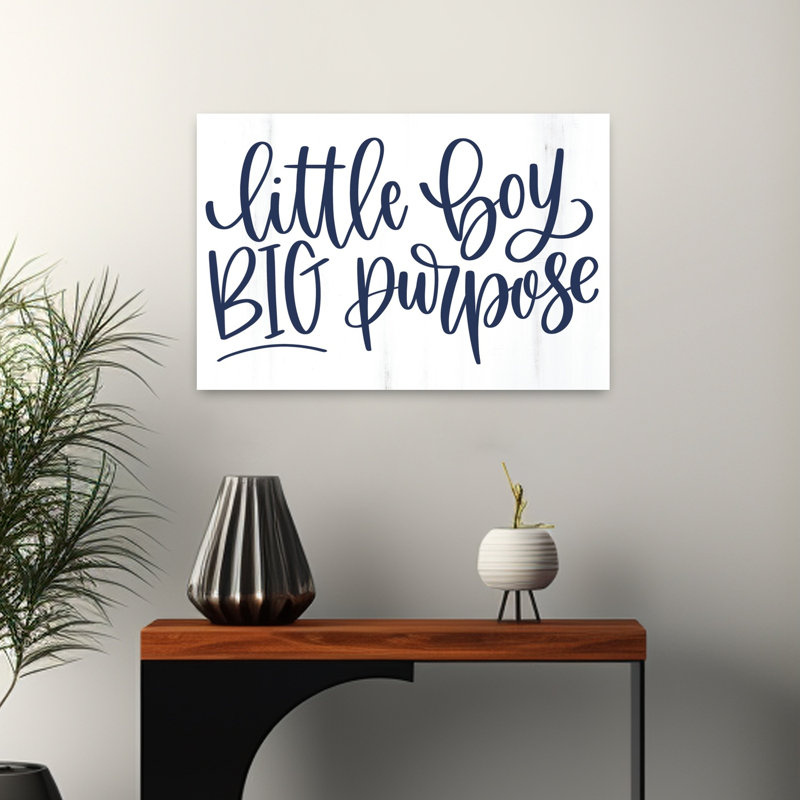 «Little Big Purpose», art contemporain abstrait, H 16 po x l 24 po