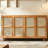 Modern Cherry Solid Wood Sideboard