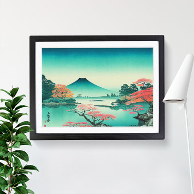 Traditional Japanese Mountains Vol.5 - Single Picture Frame Print