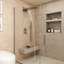 Système de douche à pluie complet Rainier 22 po avec douchette et douchette à pluie Rainier inclus-62520458