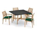 Wexford and Mera Outdoor 5 - Piece Dining Set with Cushions