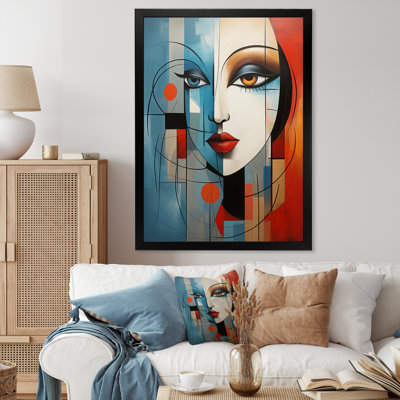 Inzillo " Cubism Geometric Portrait V "