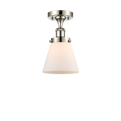 Plafonnier semi-encastré 1 lumière Ballston Urban Cone