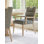 Chaise avec accoudoirs rembourrée Sunset Key Aiden