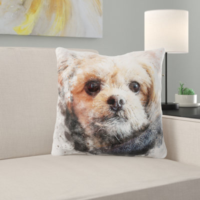 Rawson Dog Throw Pillow