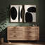 Art mural encadré, rétro, antique, classique pour chambre à coucher - 16 po x 24 po x 2 panneaux-60497543-60497540