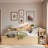Wood Daybed With Storage Drawers, Side Shelves, Desk And Trundle-1145615329-1145615359