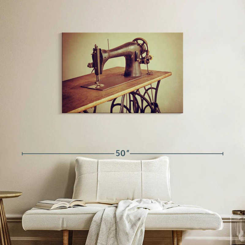 Senne Sewing Machine, 24" H x 36" W