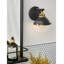 LYRA 1 - Light Dimmable Black Bath Sconce
