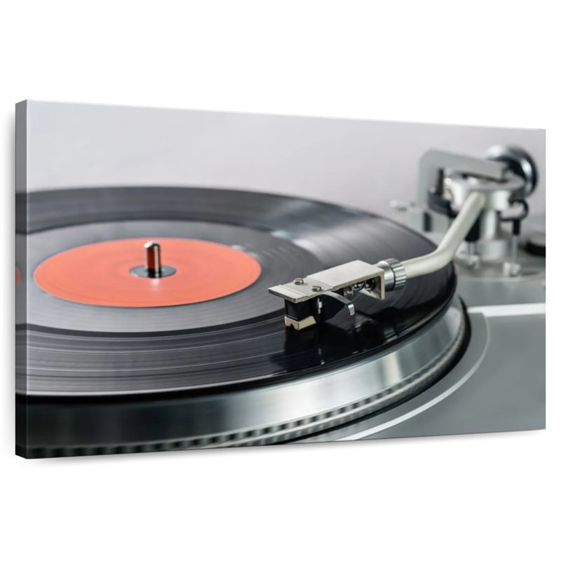Abarca Vinyl Record Player, 20" H x 30" W