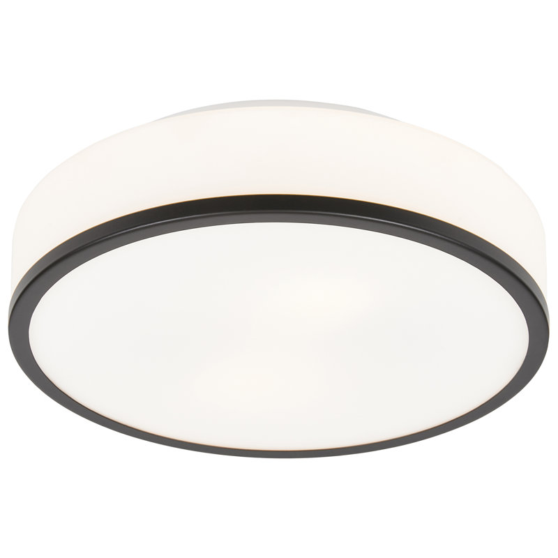 Josahua Glass Flush Mount, LED