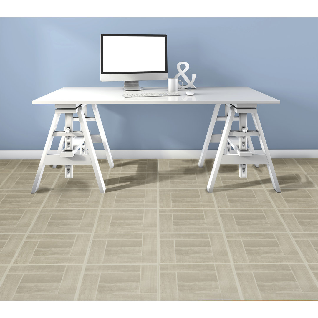 Kate Self Adhesive 12" x 12" x 1.5" Vinyl Tile Kate Aurora