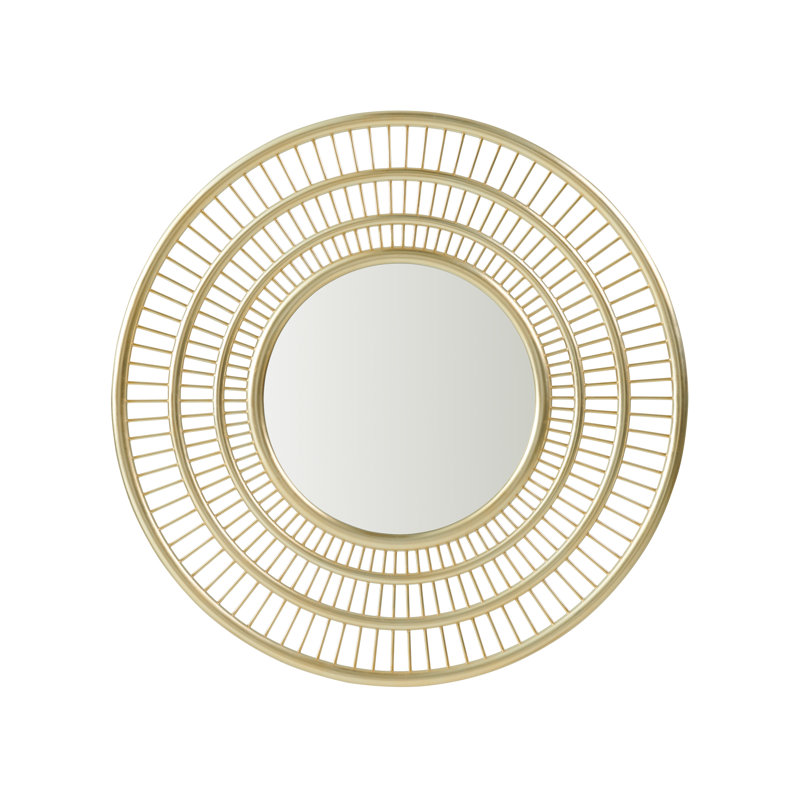 Ambrose Round Wall Mounted Accent Mirror