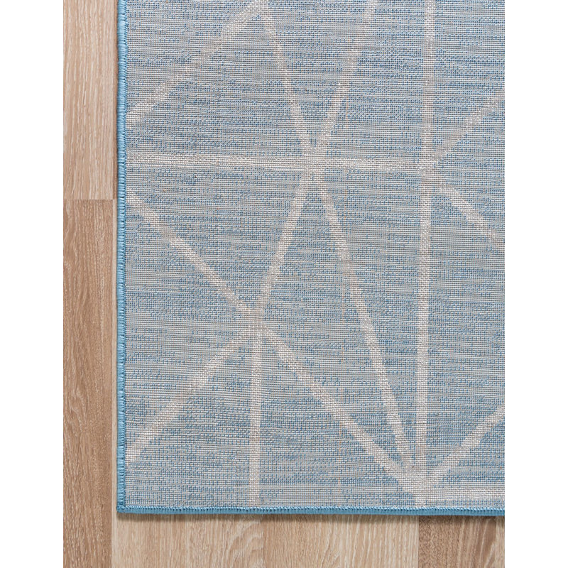 Jantsen Geometric Indoor Rug, Rectangle 3'3" x 5'3"