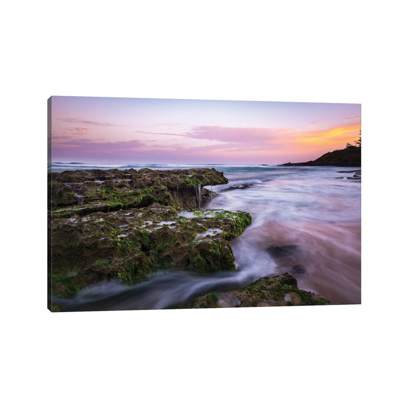 Colorful Sunrise by Lucas Moore - Wrapped Canvas Print, 20.32 cm H x 30.48 cm W