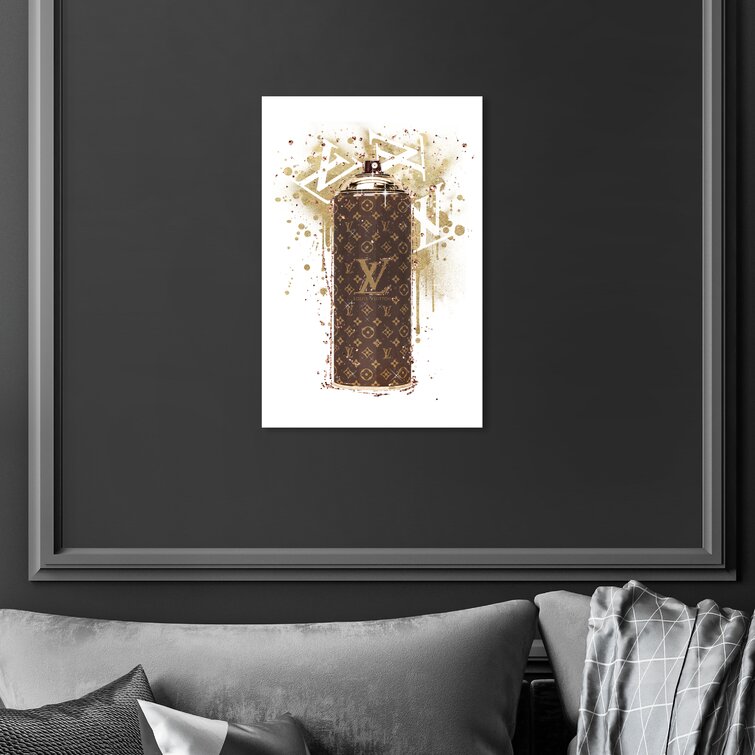Oliver Gal Fashion And Glam Glam Spray Gold Lifestyle On Canvas Print &  Reviews