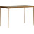 Chalanda Glass Top Metal Base Executive Desk
