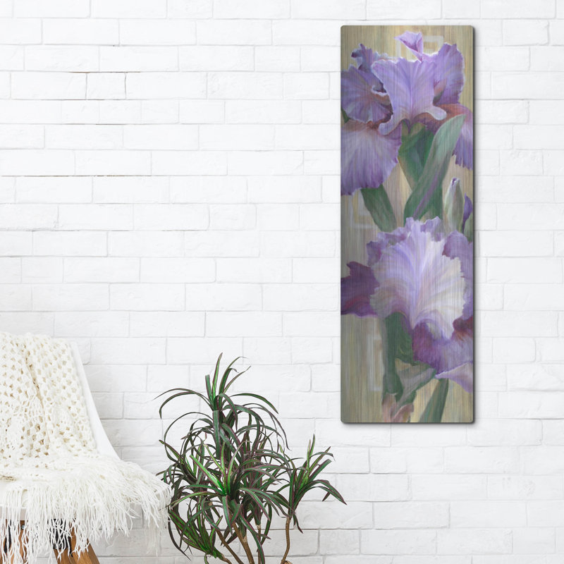 " Iris Ii " by Jan McLaughlin, 48" H x 16" W