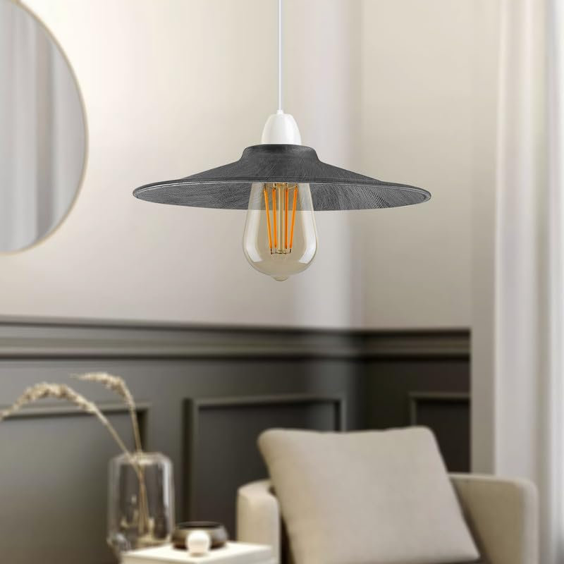4 cm H Flat Lamp Shade
