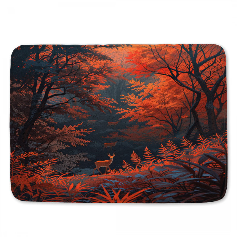 Tapis de bain Autumn Forest, L 24 po x L 17 po