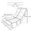 Fauteuil inclinable pour jouer, confortable, réglable, multifonctionnel blanc, pliable, peu encombrant, structure en métal