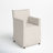 Rosanella 19.25'' H Linen Upholstered Beech Armchair