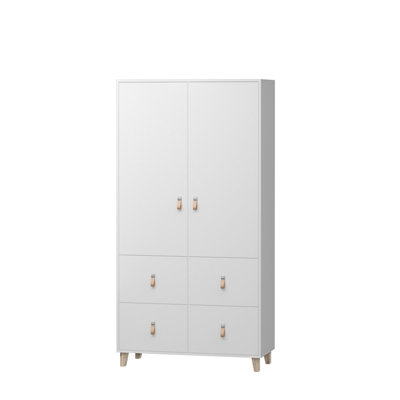 Keefe 2 Door Manufactured Wood Wardrobe
