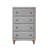 Gray Boucle Chest
