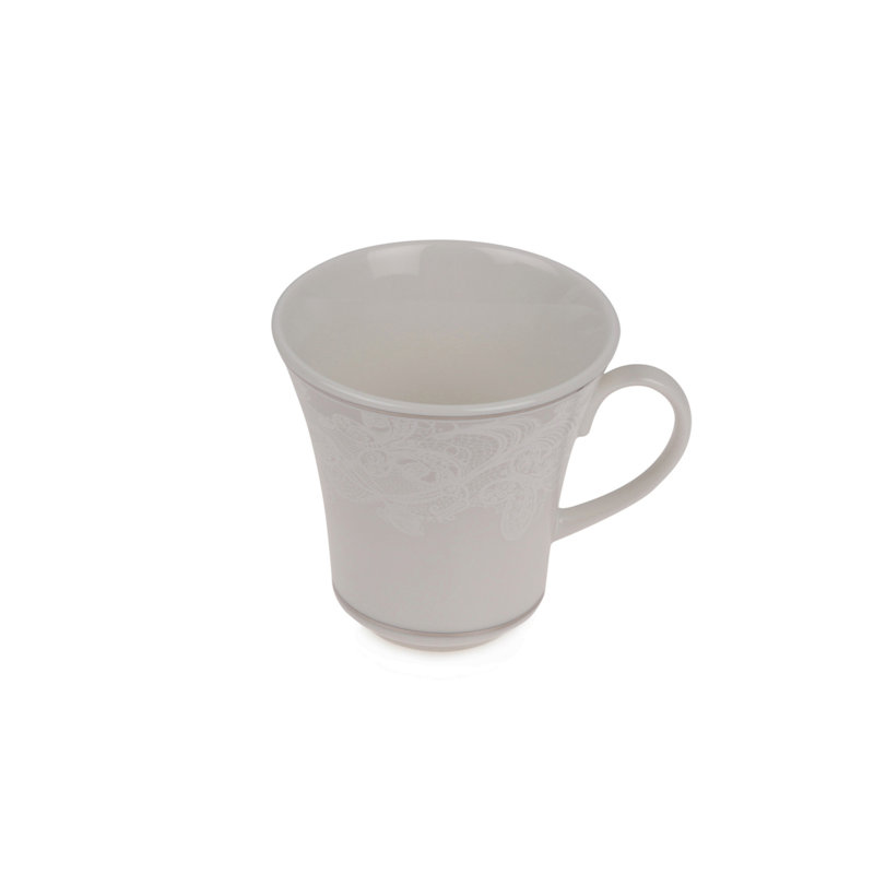 Leena Porcelain Teacup and Saucer