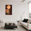 Nature Inspired Full Moon by  - Picture Frame Painting on Paper-81387520-131284584-131294015