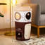 27.6'' Coffee Cup Cat Haven - Dual-Layer Cat Bed with Scratching Surface