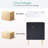 21.6" Black Bathroom Vanity, Combo Cabinet, Bathroom Storage Cabinet, Single Ceramic Sink, Left Side Storage-2101302587