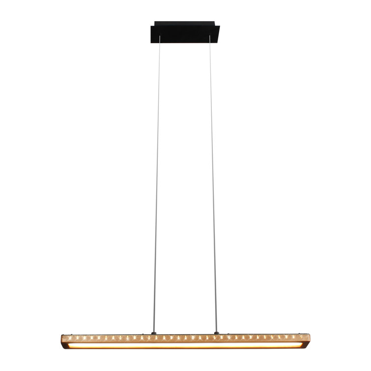 Cashlin 1 - Light Single Modern Linear LED Pendant