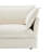 Slip-covered Armchair With 1 Big Back Cushion And 2 Big Toss Pillows, Single Deep Seat Comfy Single Couch Sofa Multiple Large Soft Pillows, Corduroy Fabric-2004758923