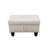 Haven Nova White Faux Leather Synthetic Leather Right Hand 2-Piece Sofa Set