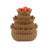 3Pcs Rattan Storage Baskets with Lid
