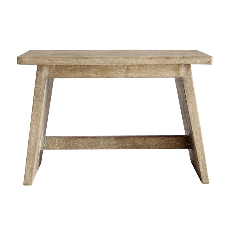 Banc de hall d'entrée en bois Flavio
