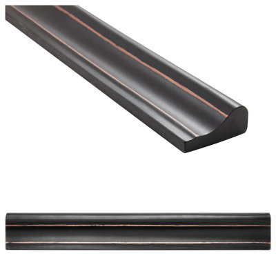 1.65'' L x 12'' W Chair Rail Tile Trim