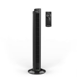 OZI42DC 42 in. Variable Fan Speeds Tower Fan in Black with 1164 ft. Per Min Air Flow