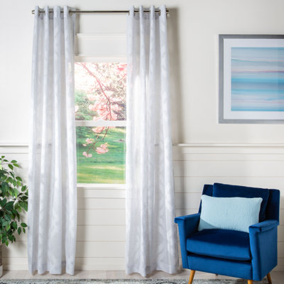 Richerson Semi Sheer Curtain Single Panel
