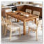 Grande table de cuisine, table de salle à manger