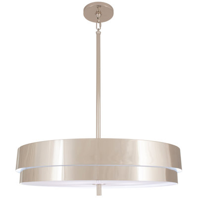 Luminaire suspendu tambour 1 lumière Elliott