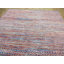 Tapis rouge / bleu noué à la main de conception unique 8 pi x 9 pi 10 po Halstead