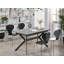Pagano Extendable Metal Base Dining Table